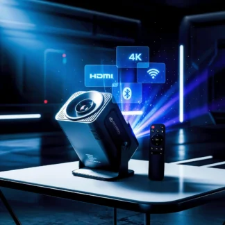 Projetor Several HY320 Smart TV Android Wi-Fi6 390 ANSI Lumens Full HD / 4K Portátil