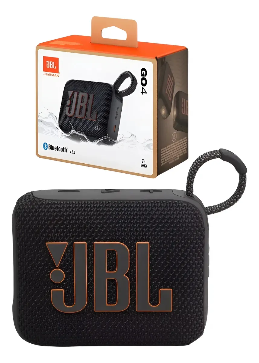 JBL Caixa de Som Go 4 Black à Prova d’Água - Imagem 2