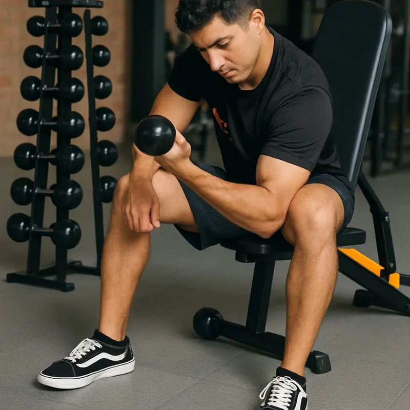 Par De Halter Bola Emborrachado Exercício Ginástica Fisioterapia Academia 2kg - Imagem 3