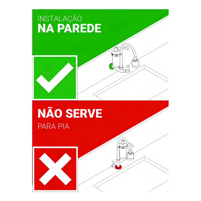 Torneira Dazie Metais Com Filtro Cozinha Para Parede Flexível Móvel Em Abs Cromado Filtro Carbon Block Purificador De Agua - Imagem 4
