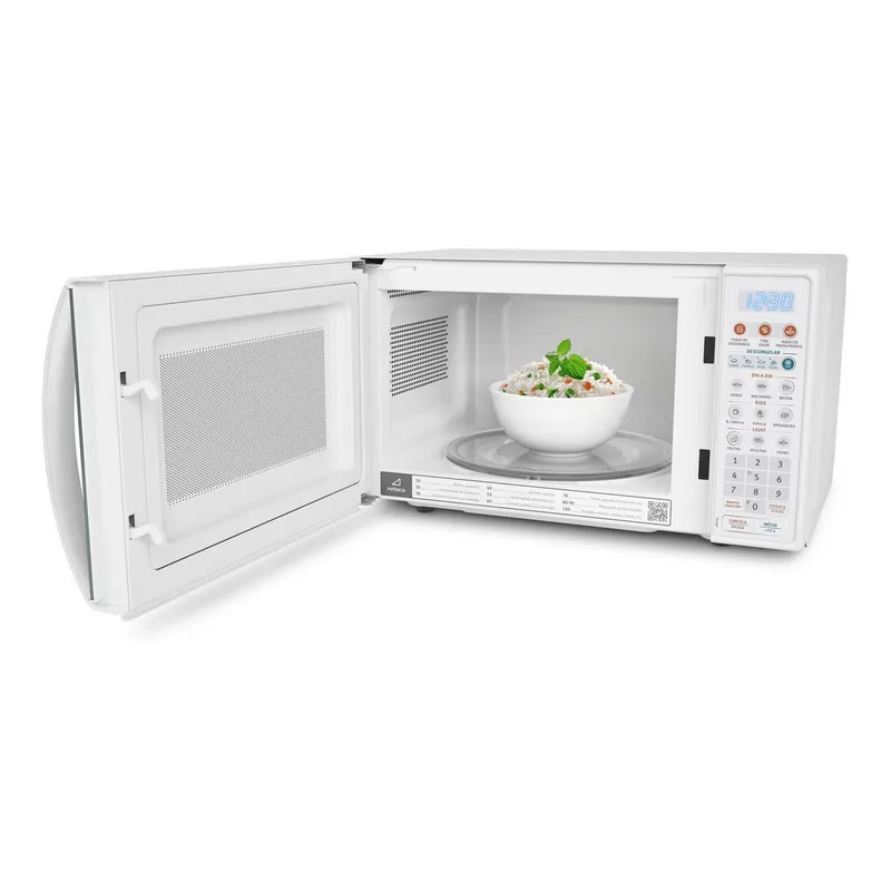 Micro-ondas Electrolux 20L Branco com Função Tira Odor e Descongelar MTO30 - Imagem 4