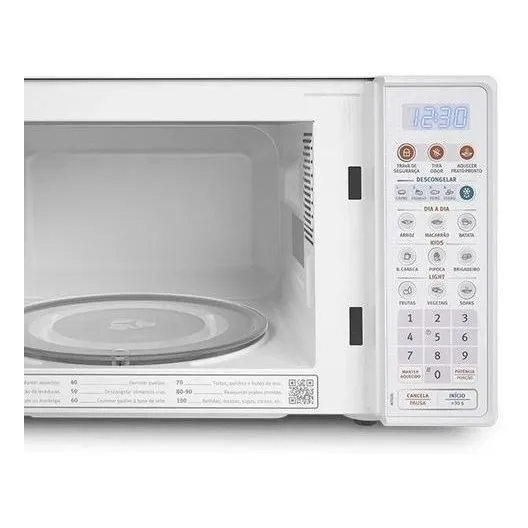 Micro-ondas Electrolux 20L Branco com Função Tira Odor e Descongelar MTO30 - Imagem 5