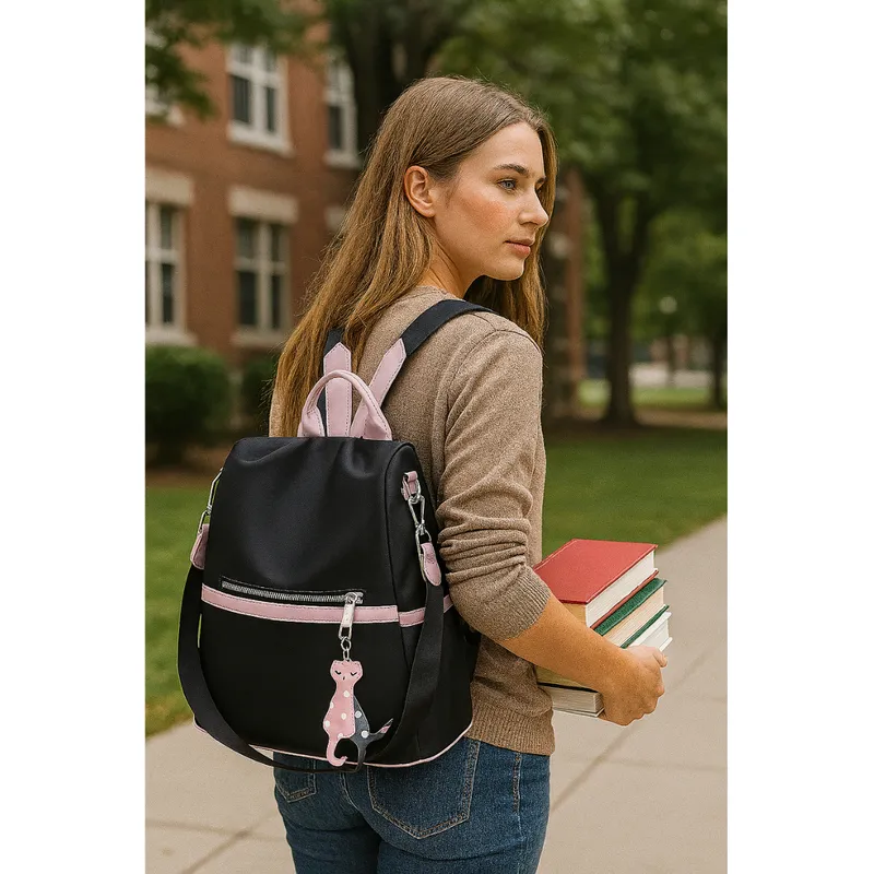 Bolsa Feminina Casual Alça Transversal Moderna Anti Furto - Imagem 2