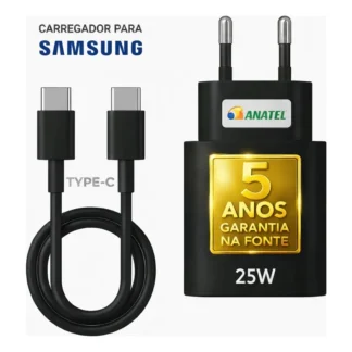Carregador Super Rápido 25w Tipo Usb C
