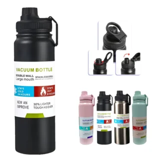 garrafa Térmica Água Squeeze Inox Academiaquente E Frio