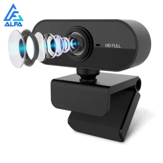 HD Full 1080P Câmera Webcam para Computador – Visão 360°