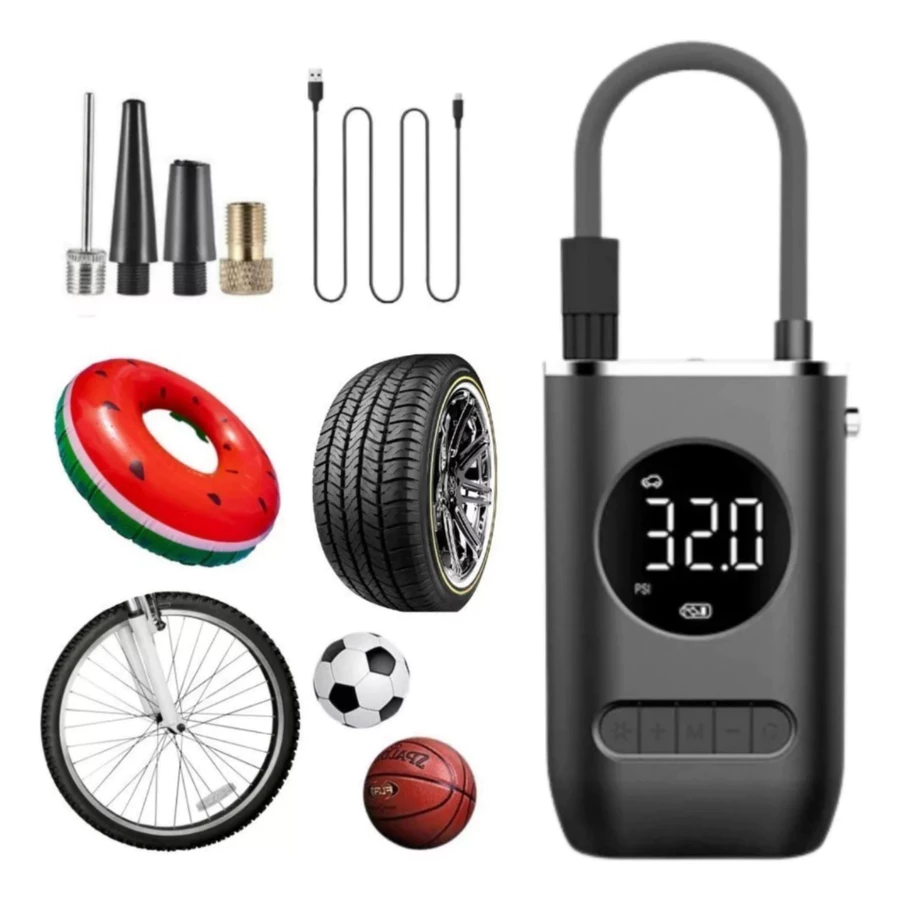 Calibrador Compressor Pneu Digital - Imagem 4
