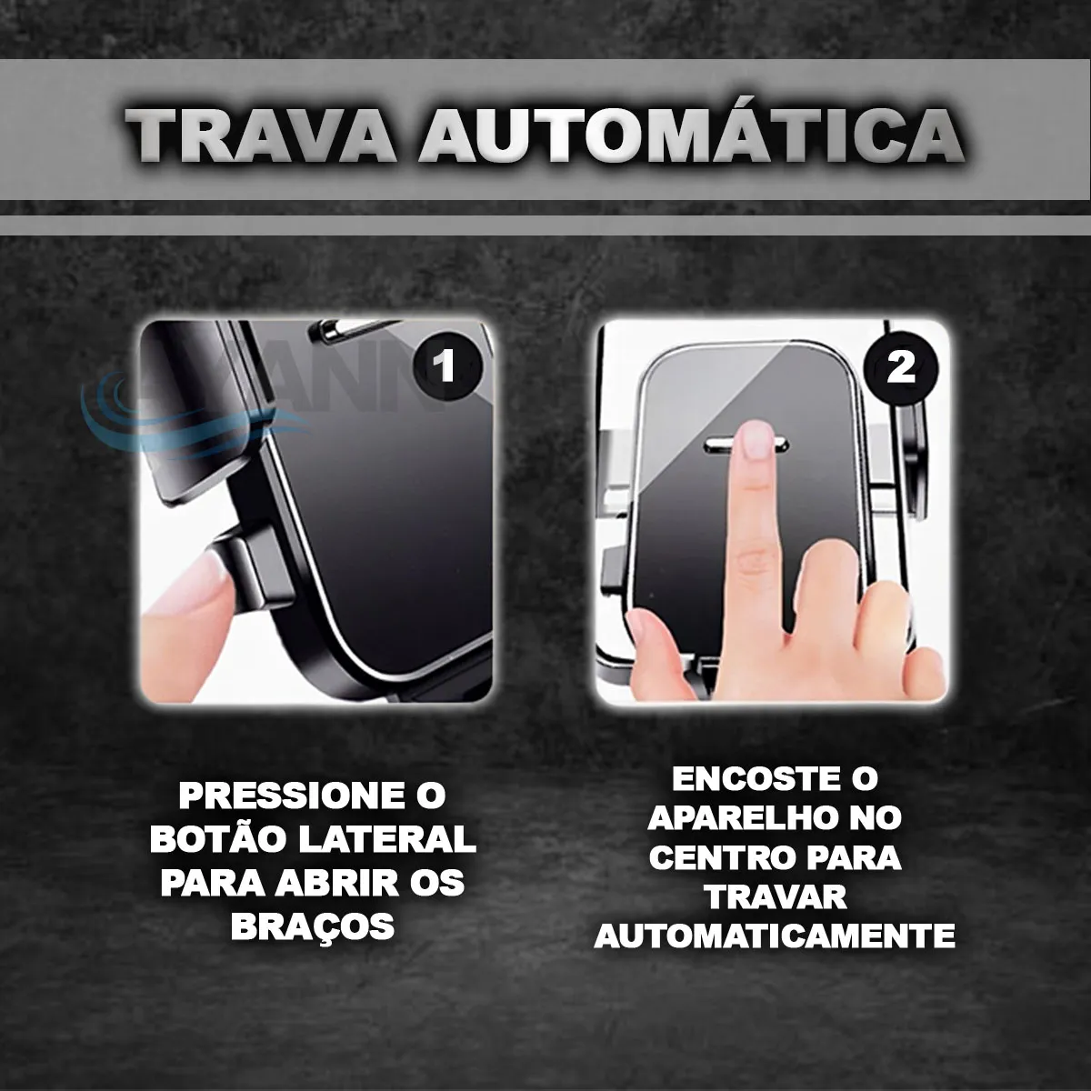 Suporte De Celular Veicular Automotivo Pra Carro Mesa Porta Painel Parede Caminhão - Imagem 4