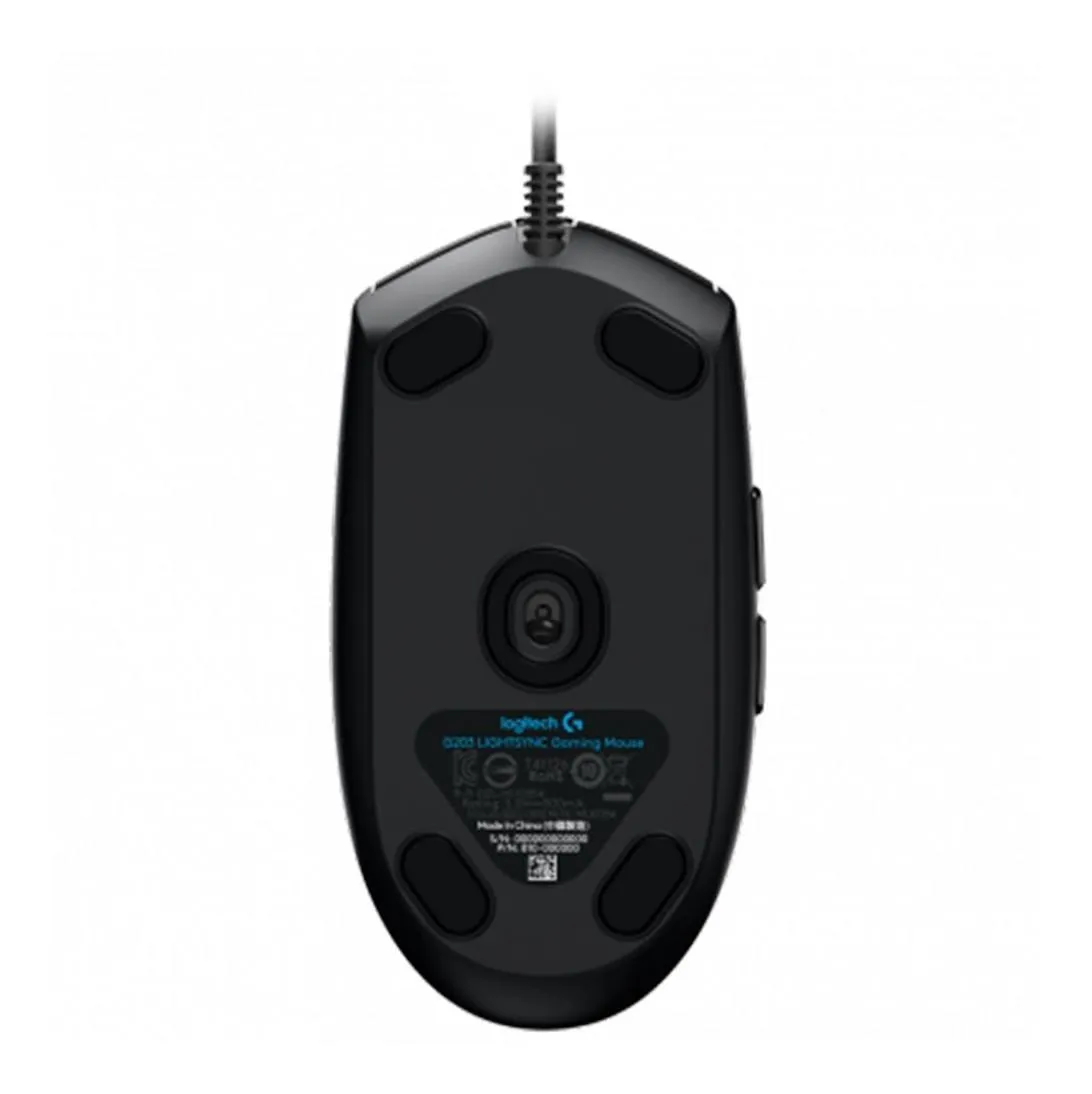 Mouse Gamer Logitech G203 RGB LIGHTSYNC, até 8.000 DPI - Imagem 2
