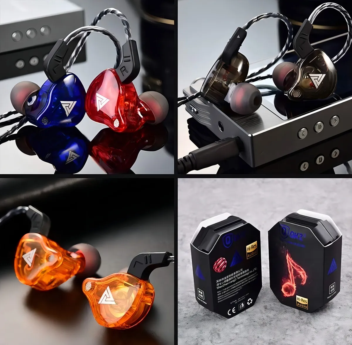 Fone De Ouvido In-ear Gamer Qkz Premium Ak6 - Imagem 2