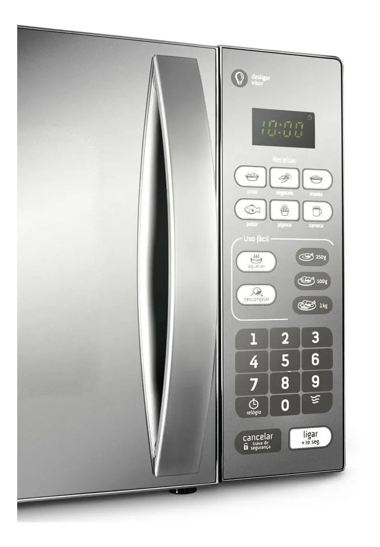 Micro-ondas CM020BF 20 Litros Inox Consul - Imagem 2