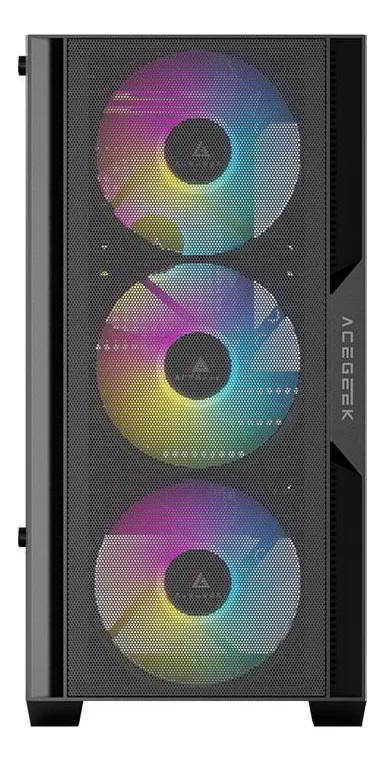 Gabinete Gamer Acegeek Stratus Mesh, Mid-tower, Lat De Vidro - Imagem 4