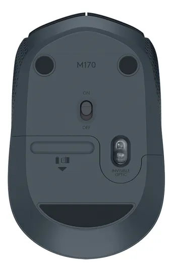 Mouse sem fio M170 Preto Logitech - Imagem 3