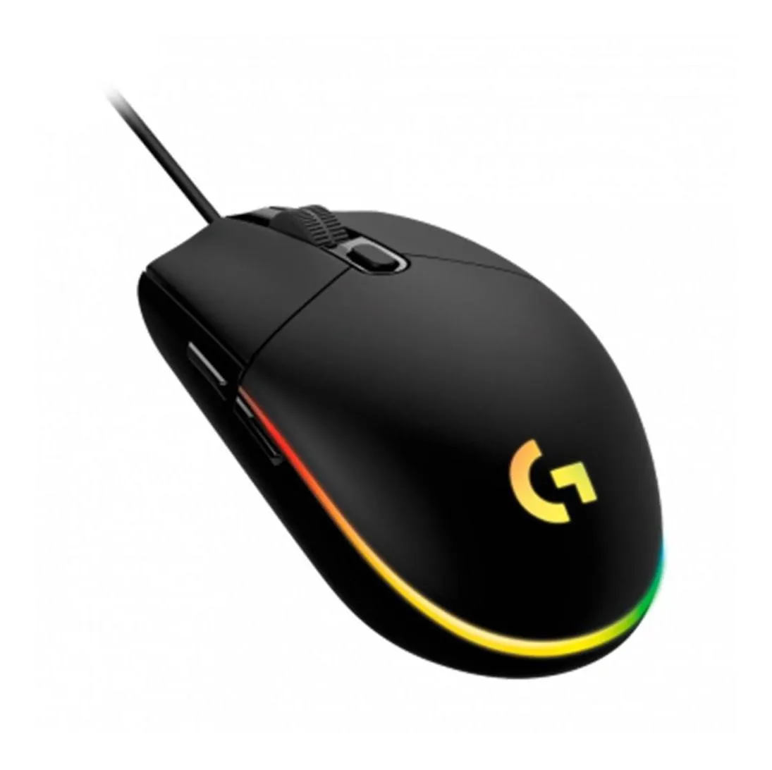Mouse Gamer Logitech G203 RGB LIGHTSYNC, até 8.000 DPI