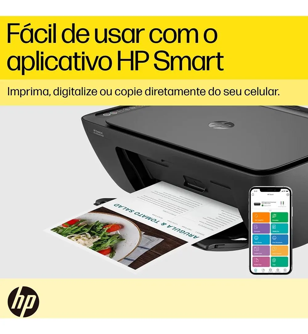 Impressora Multifuncional HP DeskJet Ink Advantage 2874 - Imagem 2