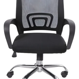 Cadeira de Escritório Giratória Or Design 3310 Preta Ergonomica