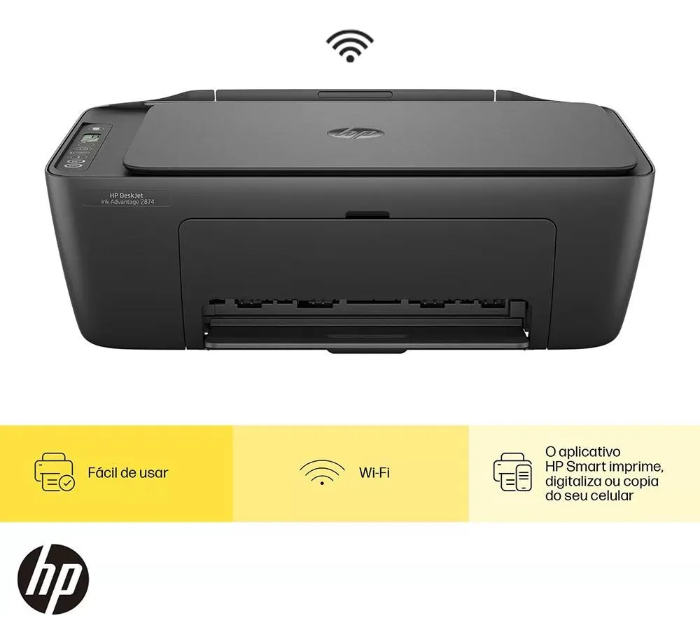 Impressora Multifuncional HP DeskJet Ink Advantage 2874 - Imagem 3